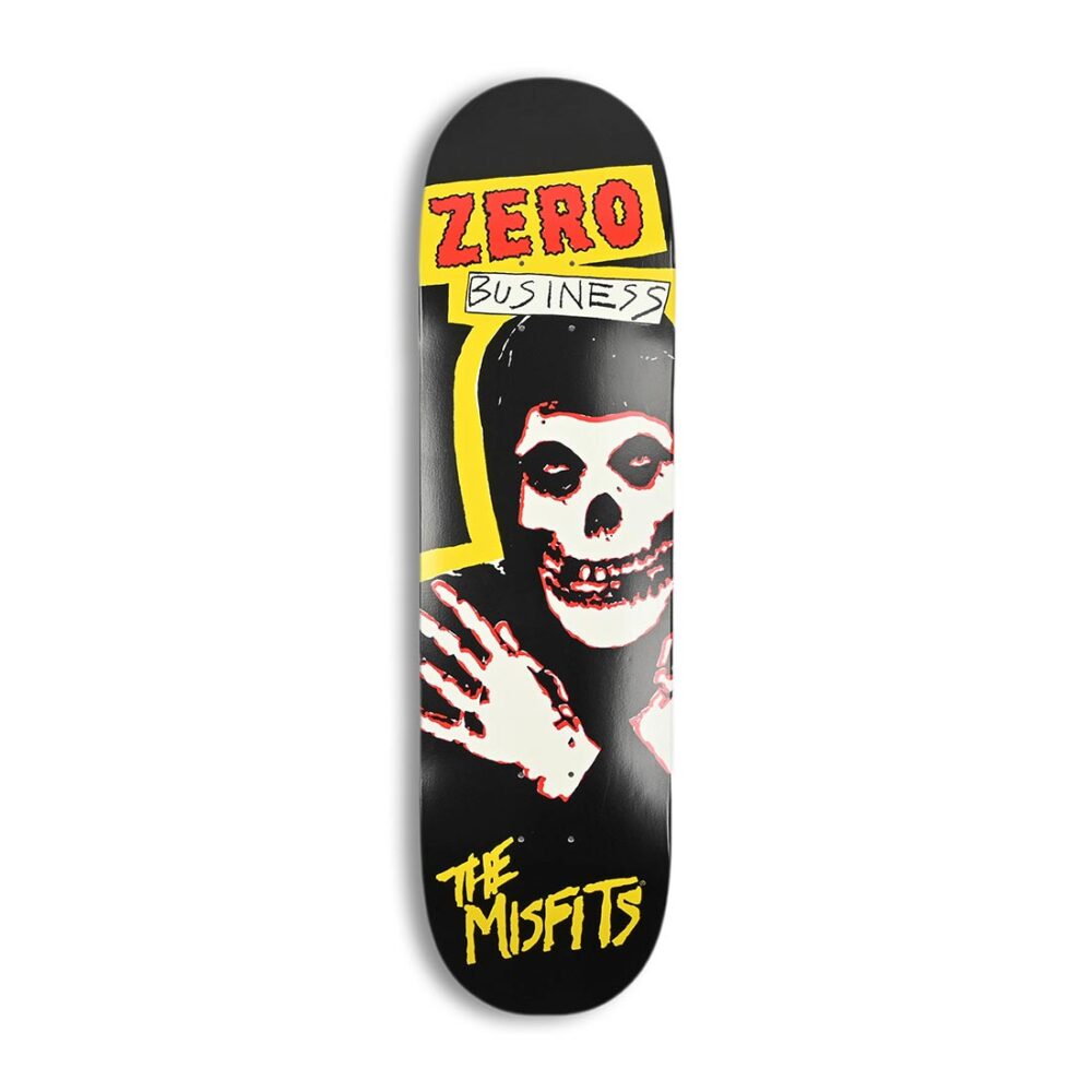 Zero x Misfits: Zero Business - Skateboard Deck – G.I.T.D. 8.25