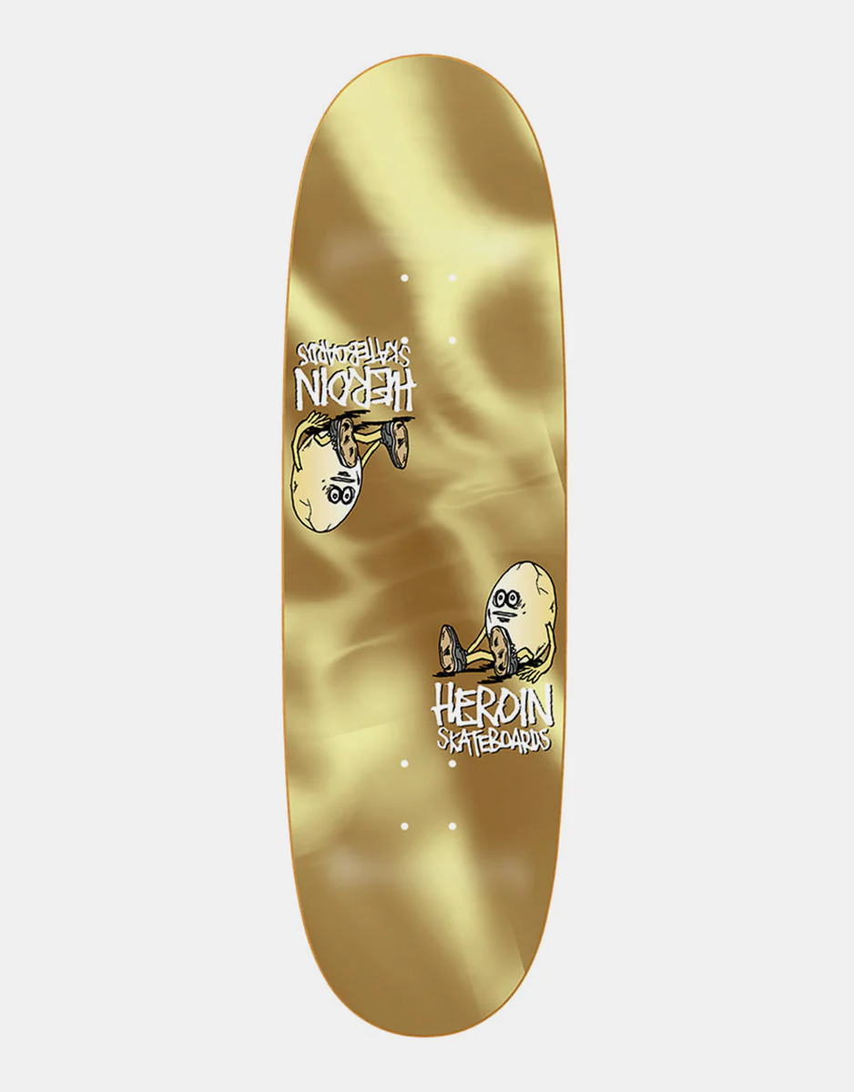 スケートボード HEROIN SYMMETRICAL HOLO EGG 9.25 Heroin Symmetrical Holo Egg 9.25 Skateboard Deck | Tactics