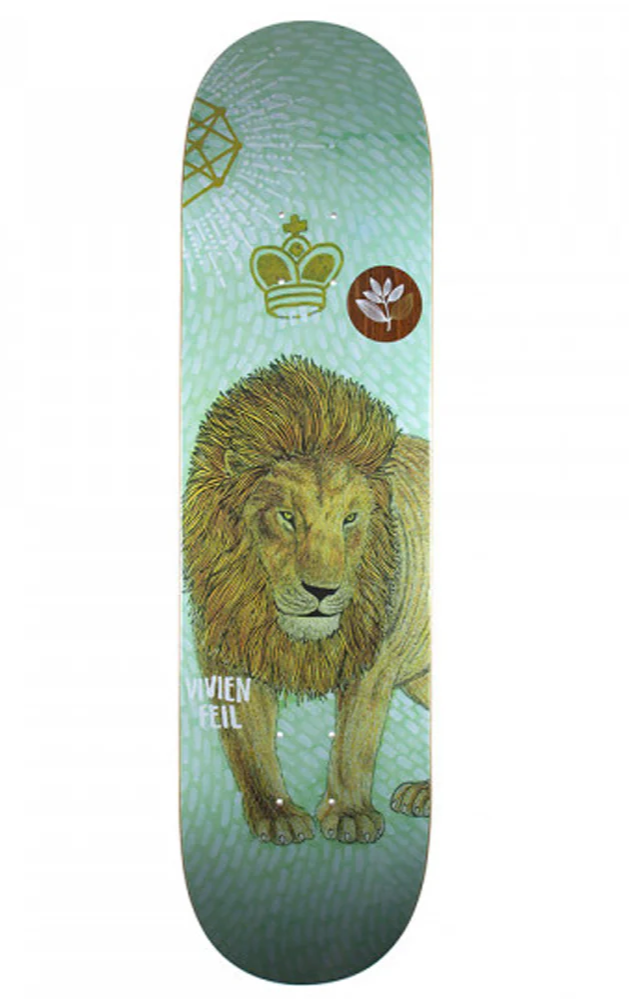MAGENTA: Vivien Feil Zoo Series Deck - 8.25