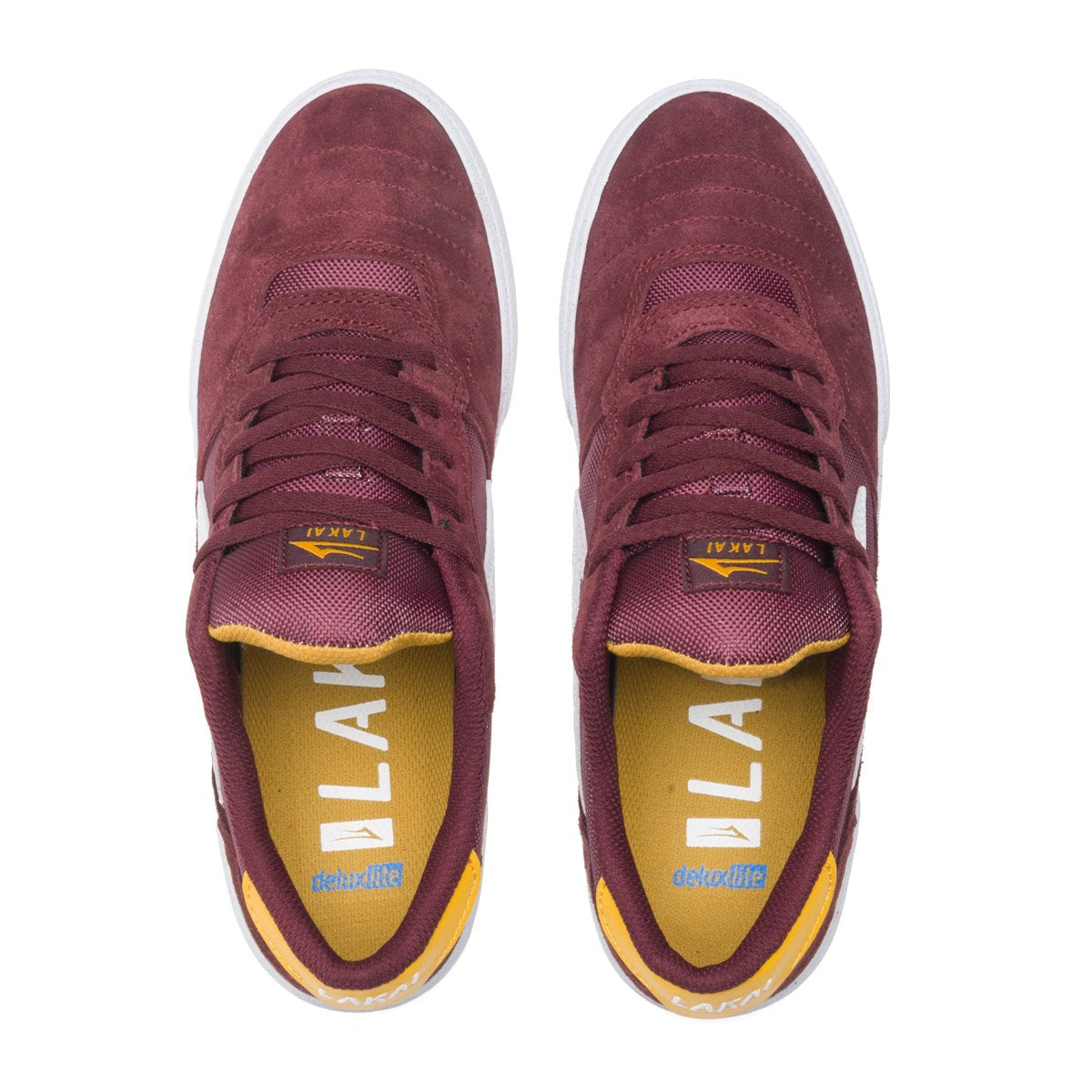 LAKAI SKATE SHOES: CAMBRIDGE (Burgandy Suede) – Wight