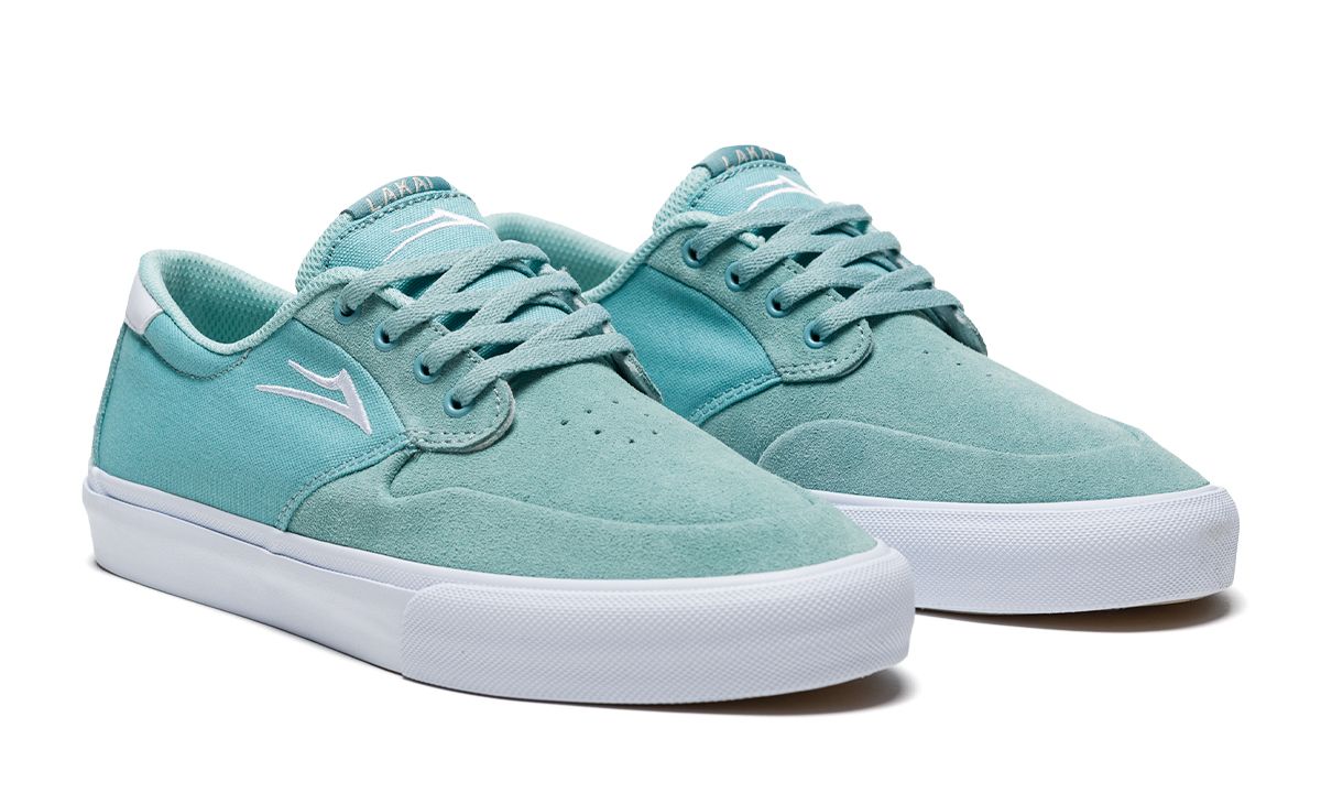 LAKAI SKATE SHOES RILEY 3. Fog Suede. Sizes 7 Wight Trash World