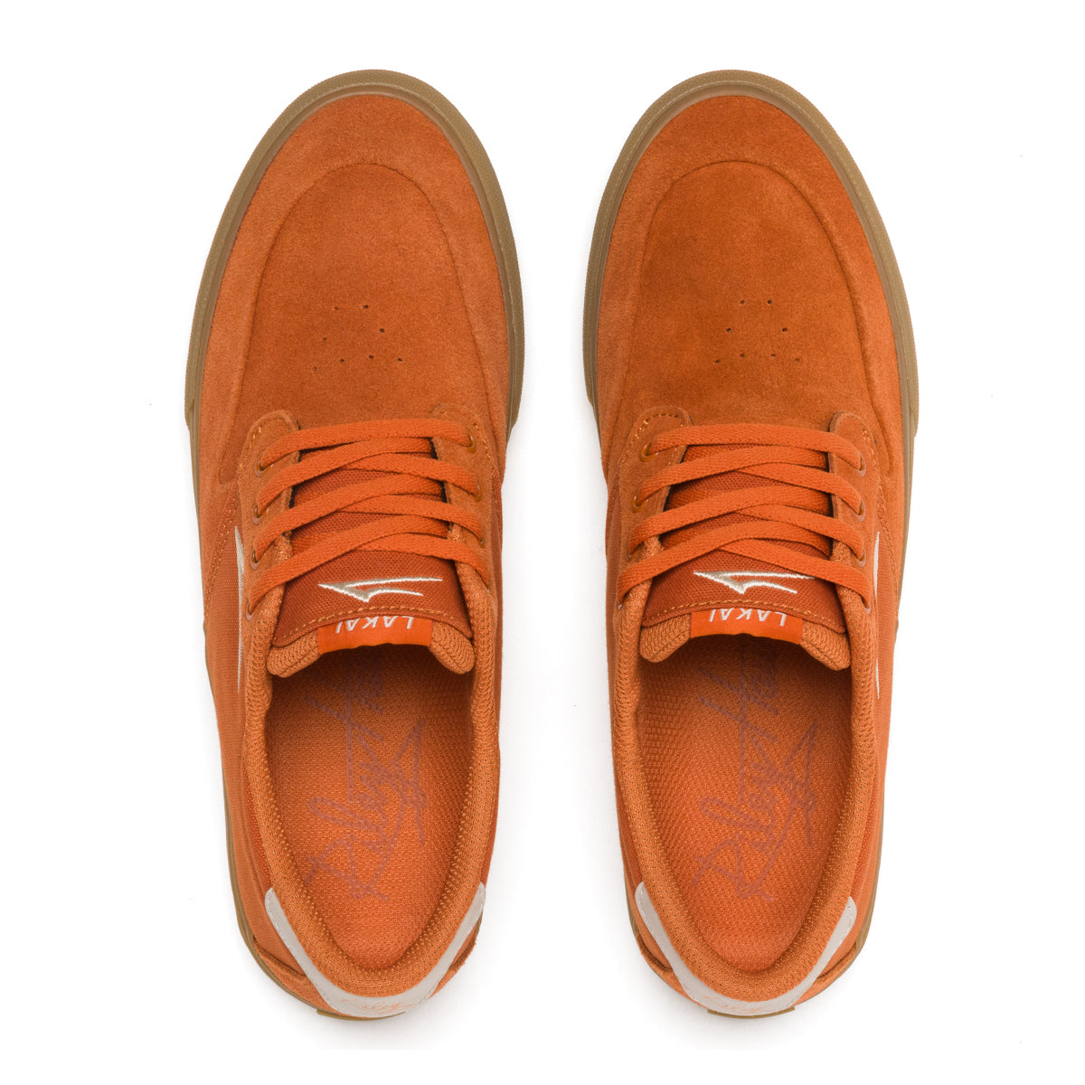 Orange suede outlet sneakers