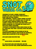 WHEELS: Snot Co. Team 58mm & 53mm 99a