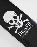 DEATH SKATEBOARDS: OG Skull '90s Shape' Skateboard Deck - 9.1"