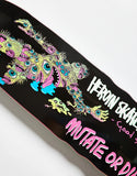HEROIN SKATEBOARDS: Mutant Good Shit Skateboard Deck - 9.75"