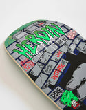 HEROIN SKATEBOARDS: Swampy Stomp deck 10.5"