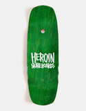 HEROIN SKATEBOARDS: Swampy Stomp deck 10.5"