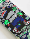 HEROIN SKATEBOARDS: Swampy Stomp deck 10.5"