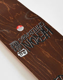 HEROIN SKATEBOARDS: Merged Egg 8.88"