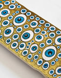 HEROIN SKATEBOARDS: 9.5" Seeing Double Mutated Skateboard Deck - GOLD