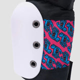 PAD SET: Pro-Tec X Santa Cruz Street Open Back Pad Set 3 Pack Black/White/Pink