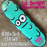 HEROIN SKATEBOARDS: 'Lil Booger' Shaped Deck