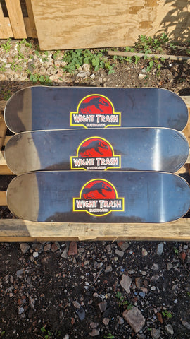 WIGHT TRASH SKATEBOARDS: JURASSIC TRASH DECK