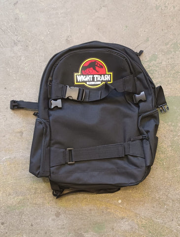 WIGHT TRASH BOARD BAGS JURASSIC TRASH LOGO