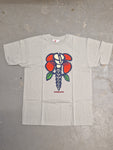 INSANE SKATEBOARDS: Screw Flower T-Shirt Grey