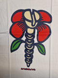 INSANE SKATEBOARDS: Screw Flower T-Shirt White