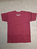 INSANE SKATEBOARDS: Screw Flower T-Shirt Burgandy