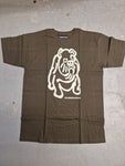 INSANE SKATEBOARDS: Bulldog T-Shirt Brown