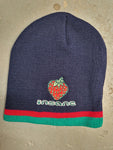 INSANE SKATEBOARDS: Strawberry Beanie (Green Stripe)
