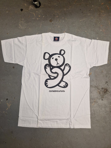 INSANE SKATEBOARDS: Twisted Teddy Puff Shirt White