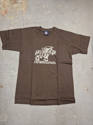 INSANE SKATEBOARDS: Clone Wars Storm Trooper Cow T-Shirt Brown