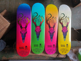 WIGHT TRASH SKATEBOARDS: DEATH/TRASH COLAB DECK  -  8",8.25",8.375",8.5",9"