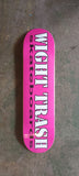 WIGHT TRASH: CLASSIC LOGO decks up to 8.5" width (various colours available)