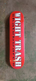 WIGHT TRASH: CLASSIC LOGO decks up to 8.5" width (various colours available)
