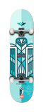 COMPLETE: Fracture X Jono Wood BEGINNERS SKATEBOARD GREEN 8.25"