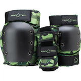 PAD SET: Pro-Tec Street Open Back Pad Set 3 Pack - Camo