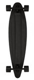 LONGBOARD:  D Street Pintail - Triple Black 36"