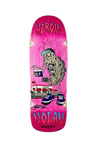 HEROIN SKATEBOARDS: Nolan Houghton Bug Deck 10.25"
