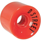 WHEELS: D Street 59 Cent Skateboard Wheels 78A Red 59mm