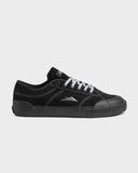 LAKAI SKATE SHOES: Conrad Elites (Black/ Black Suede)