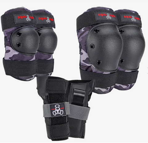 PADSET: Triple 8 Saver Series Jnr + Adult - Camo