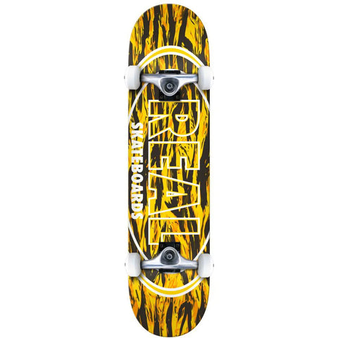 Real Stealth Oval Mini Complete Skateboard 7.3"