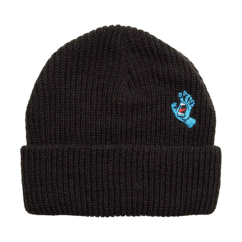 Santa Cruz - Mini Screaming Hand Beanie - Black