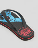 SANTA CRUZ: Flip Flops Screaming Hands Logo - Youth