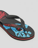 SANTA CRUZ: Flip Flops Screaming Hands Logo - Youth
