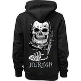 HEROIN SKATEBOARDS: Video City Skull Hoodie - Medium