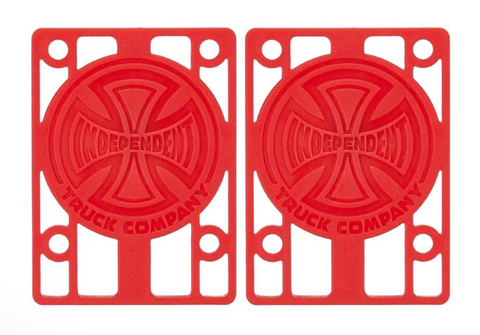 Independent Trucks 1/8" Red Riser Pads