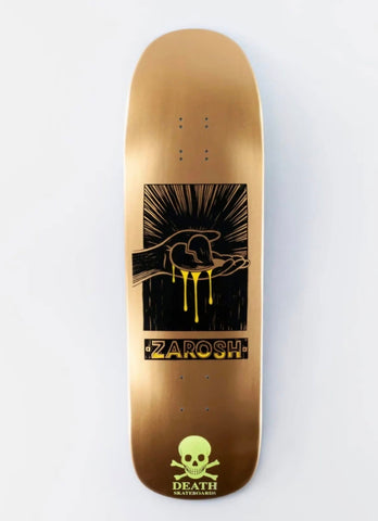 DEATH SKATEBOARDS: Zarosh ‘Heart’ Gold 9″