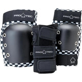 PAD SET: Protec Street Open Back Pad Set 3 Pack - Checker