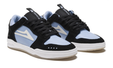 LAKAI SKATE SHOES: FOURSTAR TELFORD LOW  Light Blue/Black  Sizes 6