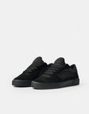 LAKAI SKATE SHOES: CAMBRIDGE (Black/Black Suede)