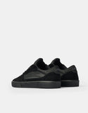 LAKAI SKATE SHOES: CAMBRIDGE (Black/Black Suede)