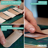 CRESKATE: Finger Skateboard Wood Glue