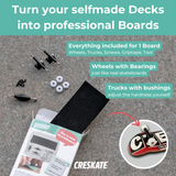 CRESKATE: FINGER SKATEBOARD ACCESSORY PACK