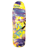 HEROIN SKATEBOARDS: Dead Dave 'Painted' Shaped Deck 10.1"