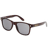 Glassy x Fourstar Confetti Sunglasses - Root beer Brown